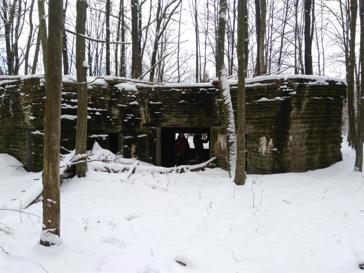 Немецкие артиллерийские позиции