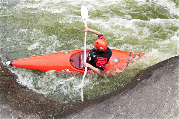 Слаломный канал у Заславского водохранилища