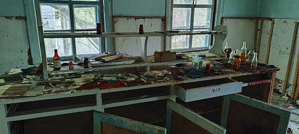 Руины винокурни