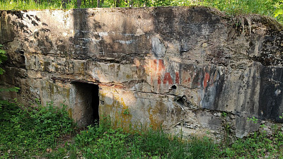 Немецкое артилерийско-складское строение 1-й мировой войны