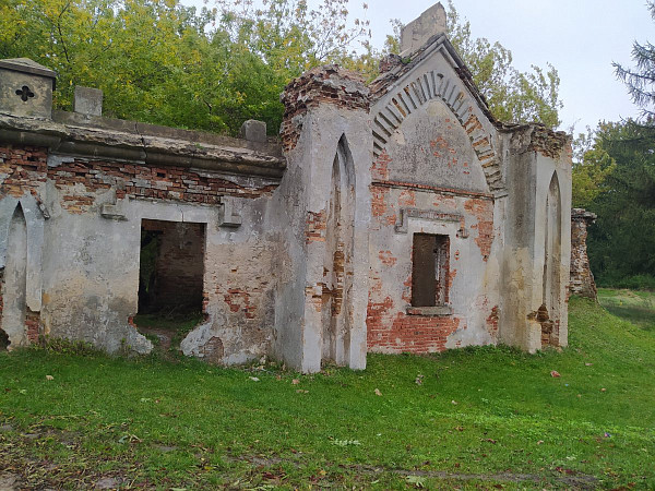 Западная брама усадьбы Пусловских