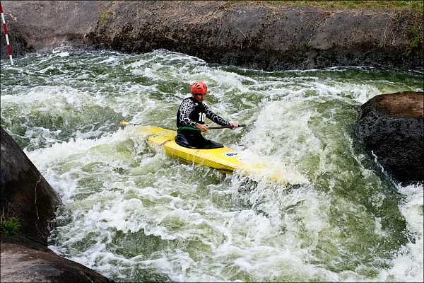Слаломный канал у Заславского водохранилища